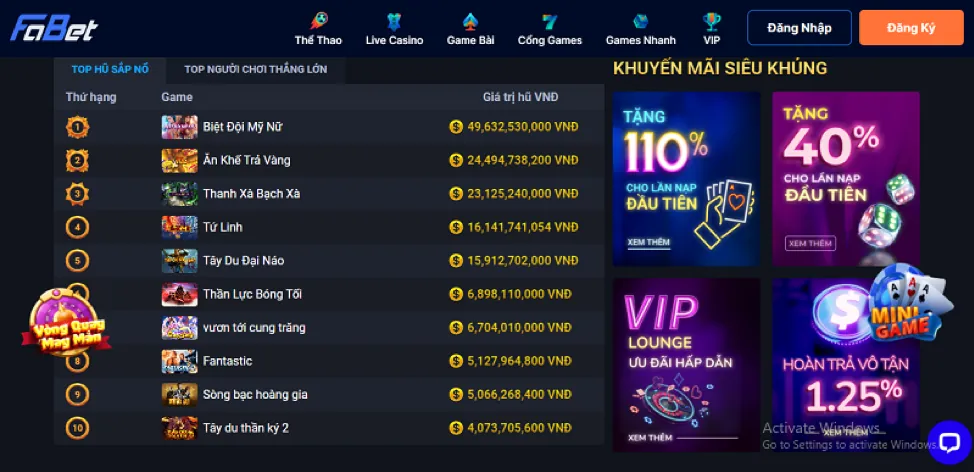 Khuyến mãi 8XBET hấp dẫn